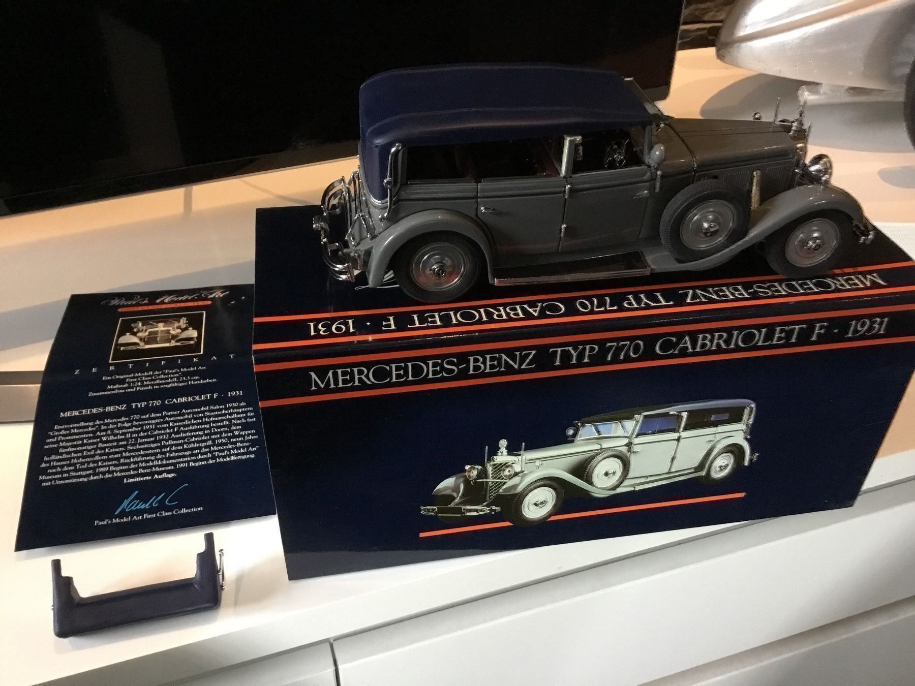 Mercedes-Benz Modellautos: MERCEDES-BENZ TYP 770 KAISER WILLHELM II – Neu und originalverpackt aus Erlenbach im Simmental von Model_box 6