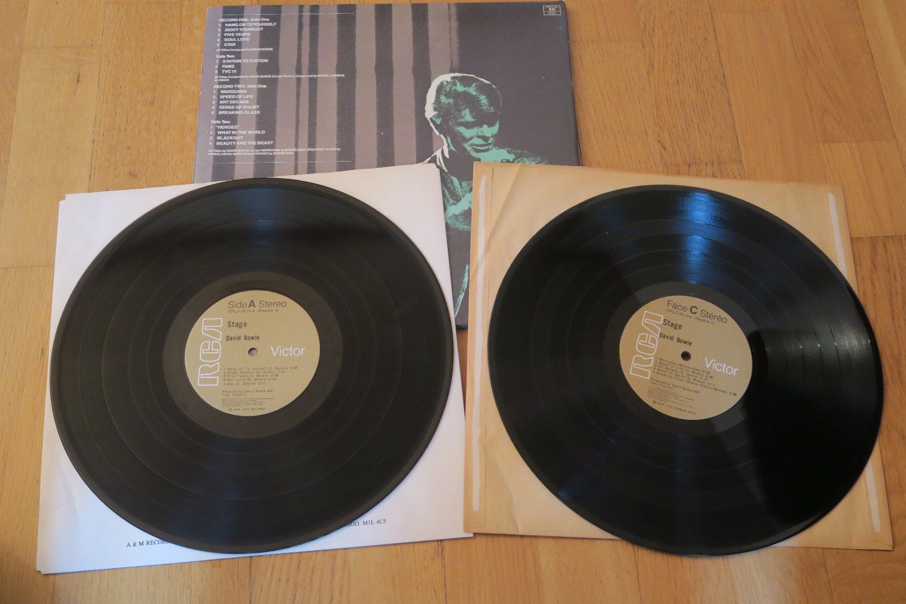 Dischi in vinile: David Bowie – Stage – Usato da Thun venduto da Karibu70 3