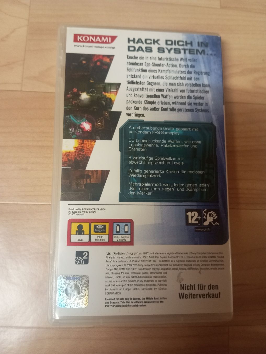 Sony Spiele: Coded Arms PSP – Gebraucht aus Cottens FR von magnius01 2