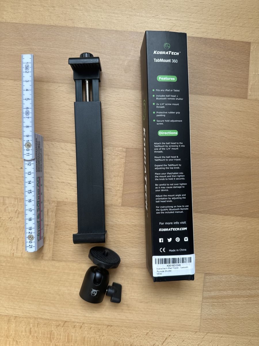 Staffa per monitor: KOBRATECH TabMount 360 - NEU - iPad/Tablet Halterung – Nuovo (secondo la descrizione) da Zuerich venduto da BirgittaB 1