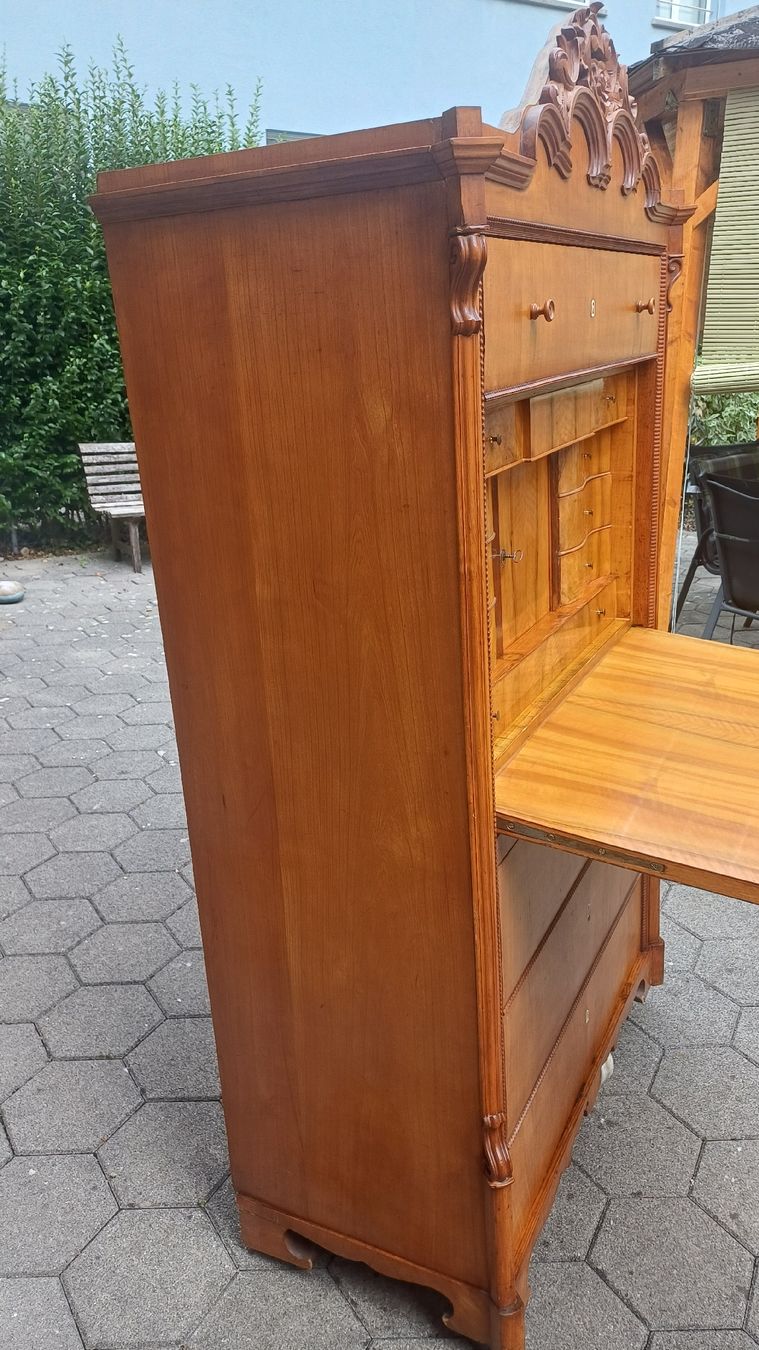 Scrivanie: Schöner Sekretär in Kirschbaumholz – Usato da Flawil venduto da Naphtali 1