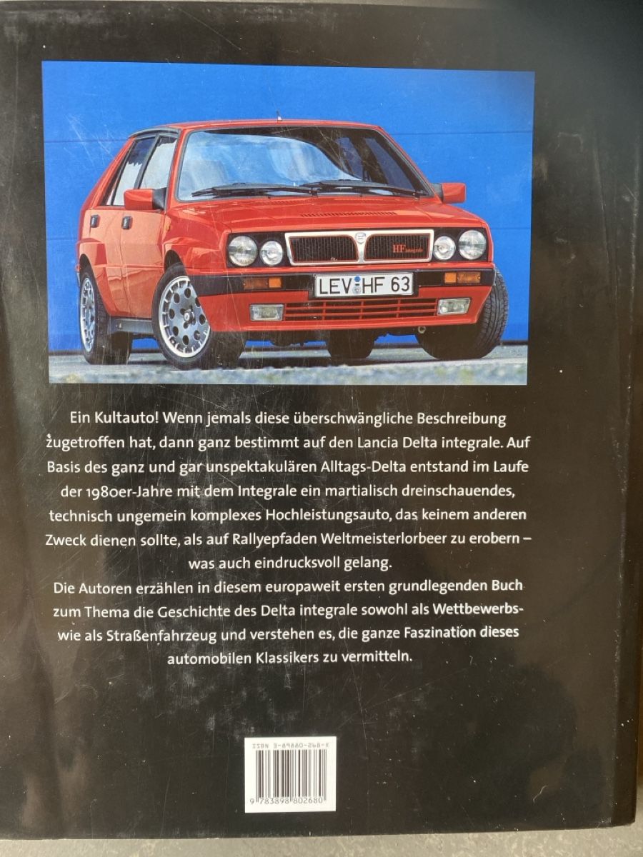 Libri: Buch Lancia Delta HF Integrale Geschichte eines Champions – Nuovo (secondo la descrizione) da Dallenwil venduto da kavogt6 1