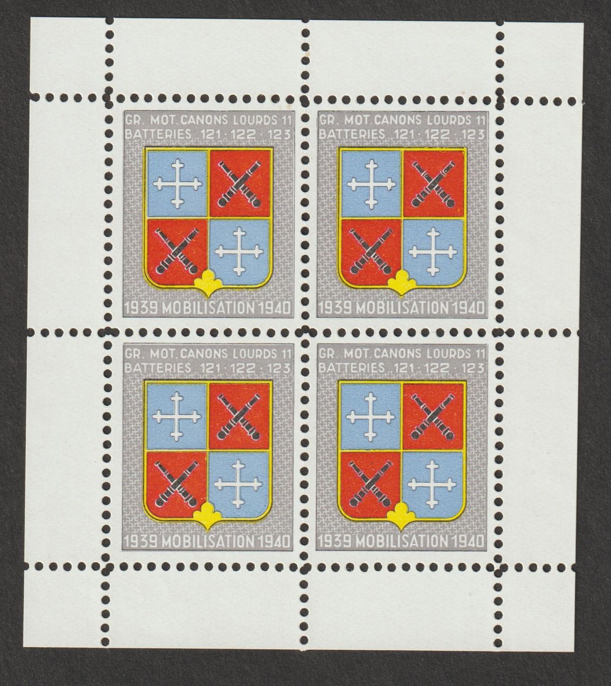 Alle Briefmarken: Artillerie Nr. 74/3 ** – Gebraucht aus Siebnen von Fstaehli