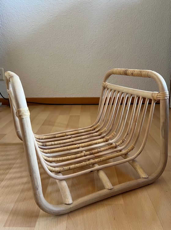 IKEA BUSKBO Zeitungsständer aus Rattan Kaufen auf Ricardo