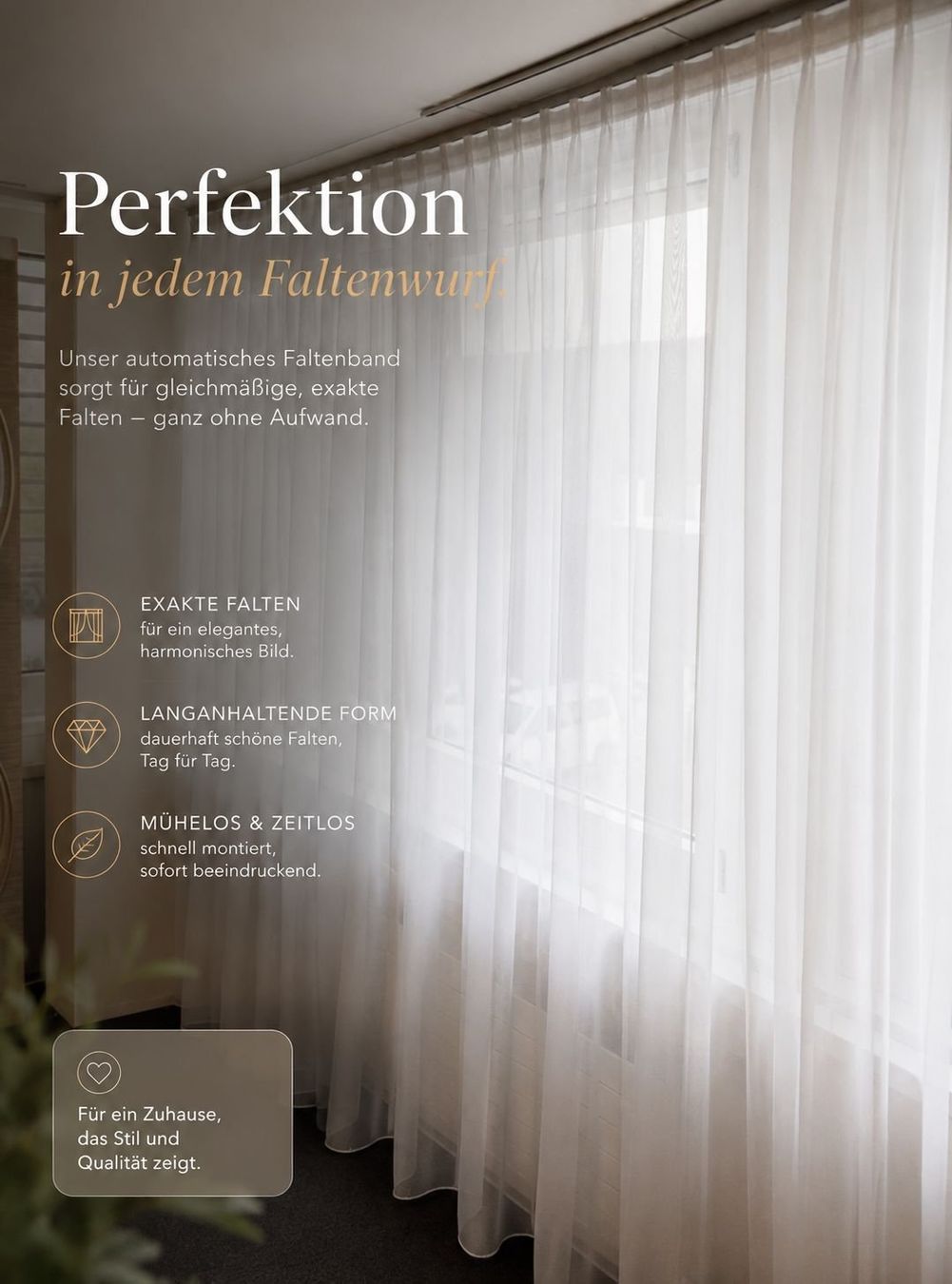 Tende: Tagesvorhang BxH 100x240cm – Nuovo (secondo la descrizione) da Adlikon b.Regensdorf venduto da MK-VORHANGSERVICE 3
