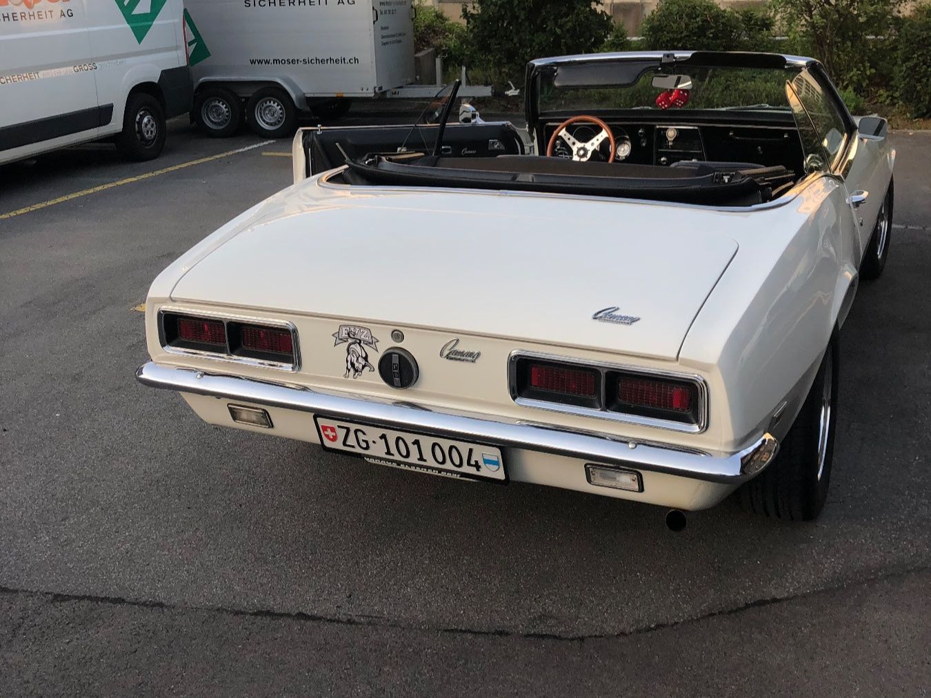 Chevrolet Automobili: Camaro Cabriolet 1968 original aufgebaut. – Usato da Baar venduto da moserteam 3