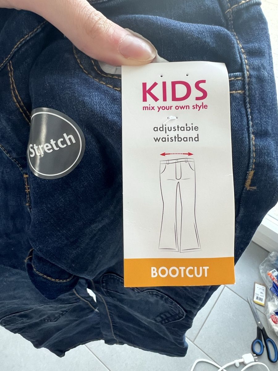 Pantaloni: Jeans mit Herzmotiv Stretch – Nuovo e nell'imballaggio originale da Goldau venduto da mar_spt6 2