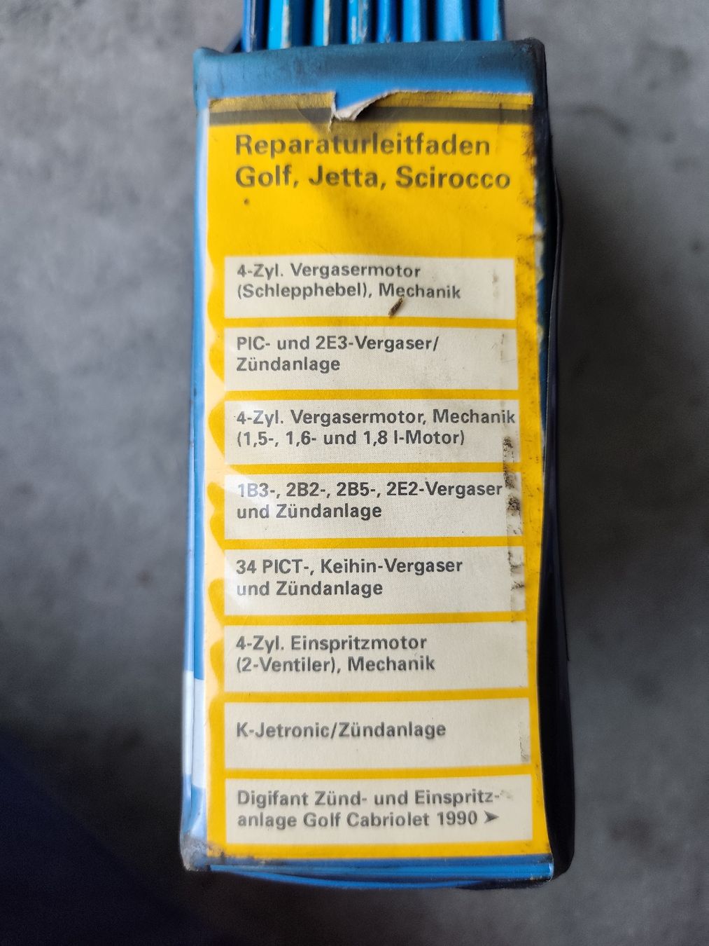 Libri: Werkstatthandbücher VW Golf/ Jetta / Scirocco ab 1974 – Usato da Rebstein venduto da andi322 2