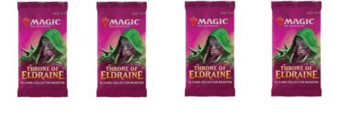 Karten: 4Throne of Eldraine Collector 4 Booster Pack – Neu und originalverpackt aus Matzendorf von SwissMagicKarten