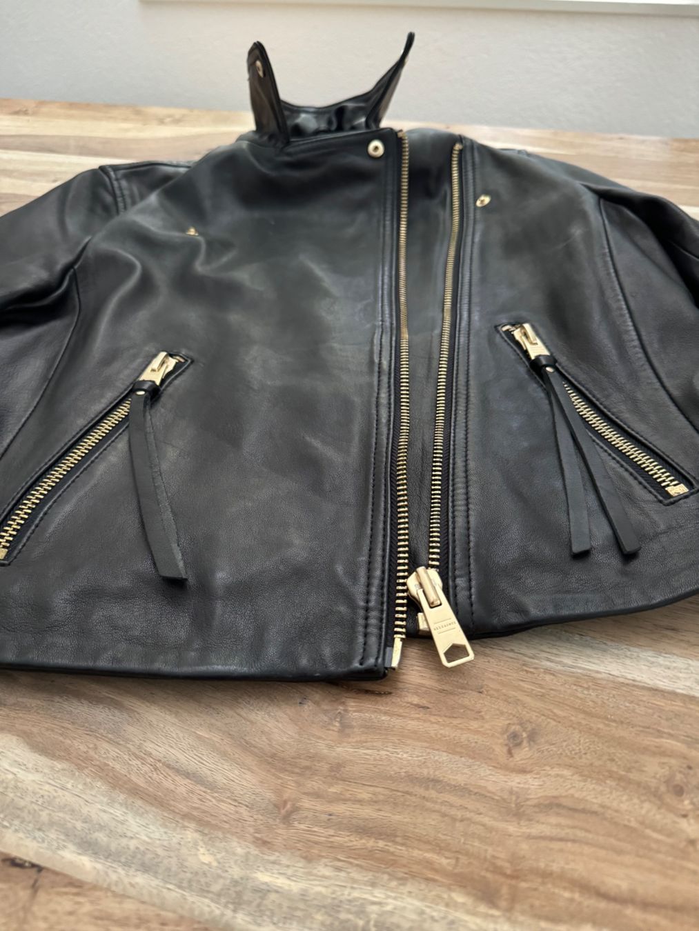 Zalando Jacken: Lederjacke schwarz GR.38 – Gebraucht aus Thun von kth_ng29
