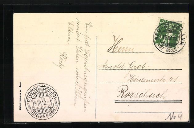 Cartoline postali: Neu St.-Johann, Gesamtansicht mit Kirche – Usato da Berlin venduto da bartko-reher 1