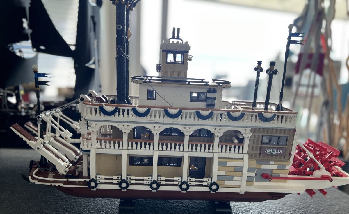 Lego Kit di costruzioni: Lego Flussraddampfer – Usato da Merlischachen venduto da maerlischacher 1