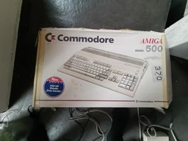 commodore amiga 500 mit viel zubehör