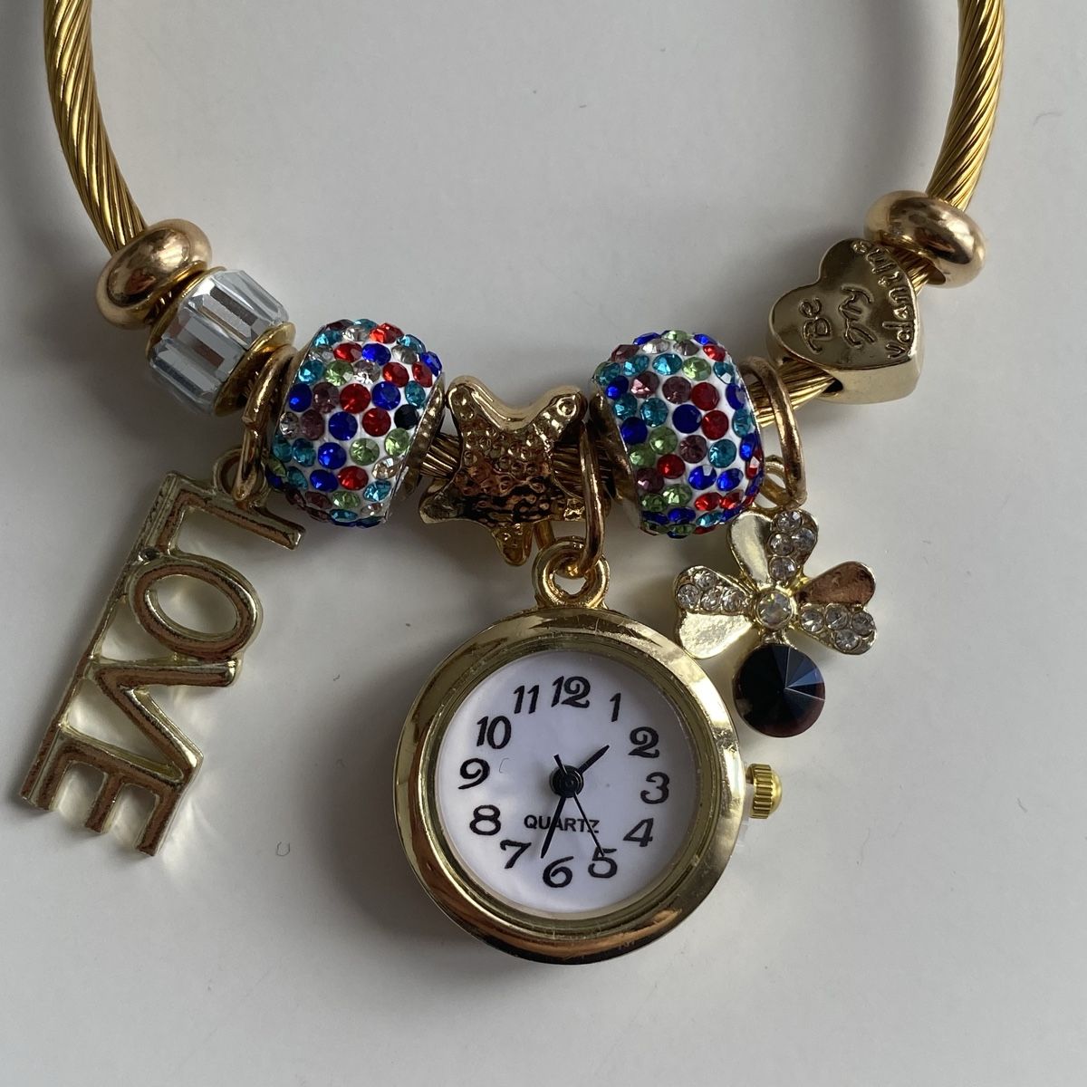 Bracciali & Braccialetti: 18KGP Charms Armbanduhr – Nuovo (secondo la descrizione) da Givisiez venduto da dor_xb9k 1