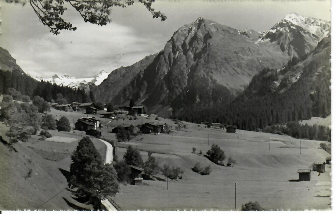 Cartoline postali: Klosters - Monbiel – Usato da Hochdorf venduto da Ziegel-16