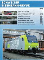 Schweizer Eisenbahnrevue SER Jahrgang 2003