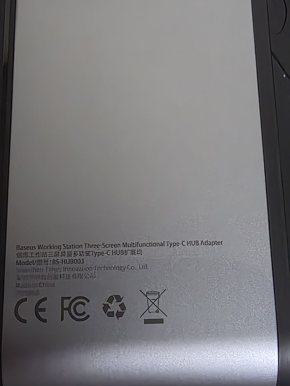 Hubs & Switches: USB-C Dockingstation mit Kartenleser und Netzteil – D'occasion à Heimberg par cinderella13 2