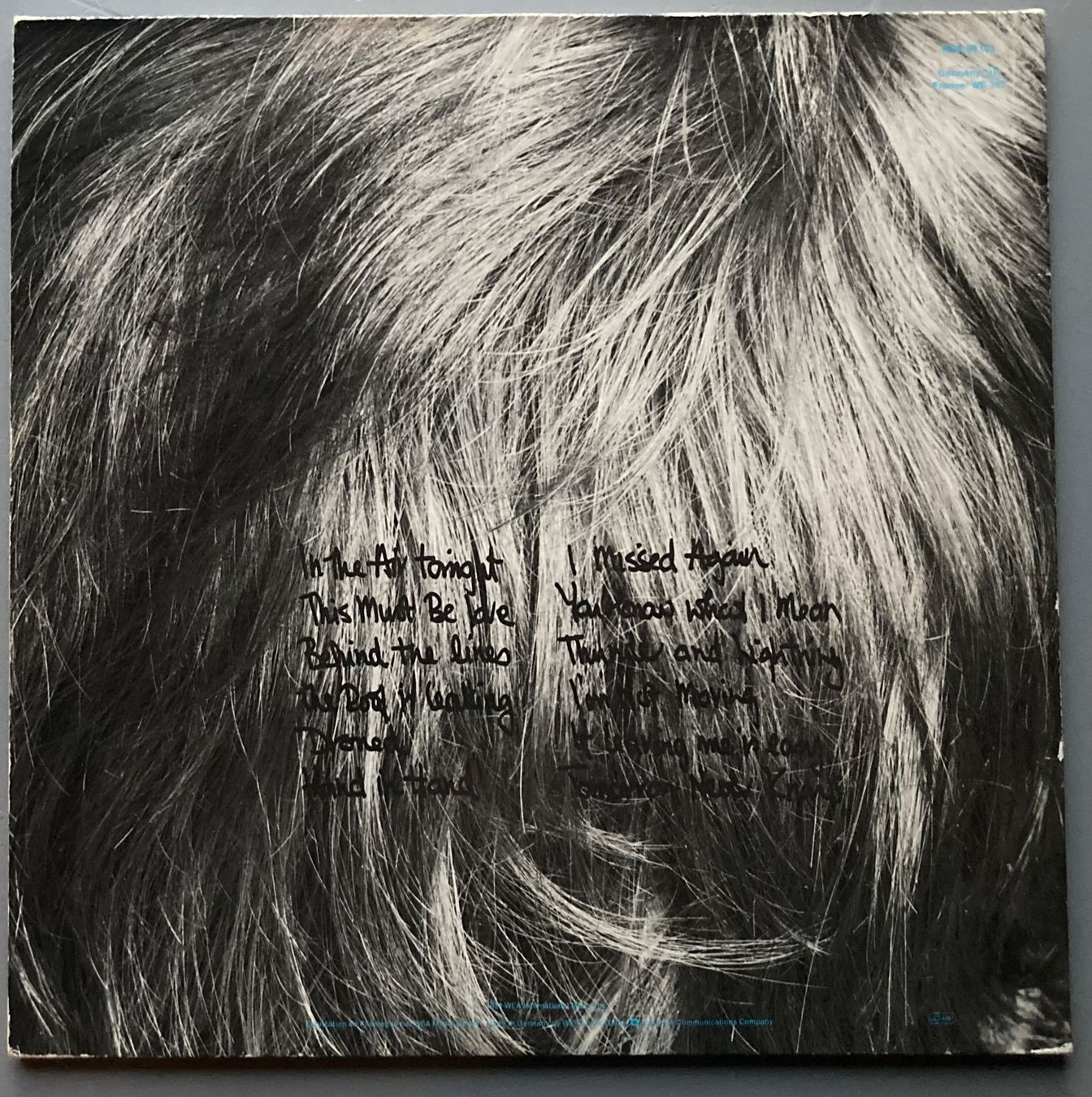 Dischi in vinile: GENESIS / PHIL COLLINS - FACE VALUE – Usato da Poliez-Pittet venduto da Newtown-Records 1