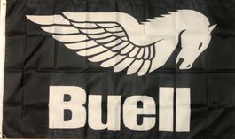 Buell Fahne 150 x 90 cm Cyclone M2 Blast Motorrad Flag Töff
