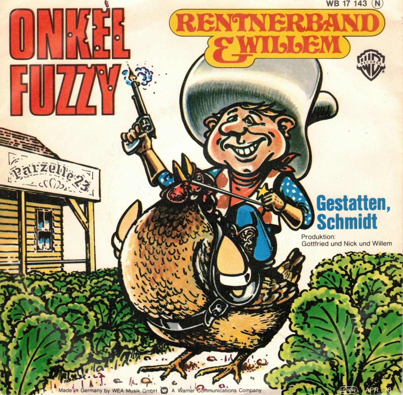 Schallplatten: Single7 Rentnerband-  Onkel Fuzzy – Gebraucht aus Rheinau von thealbum