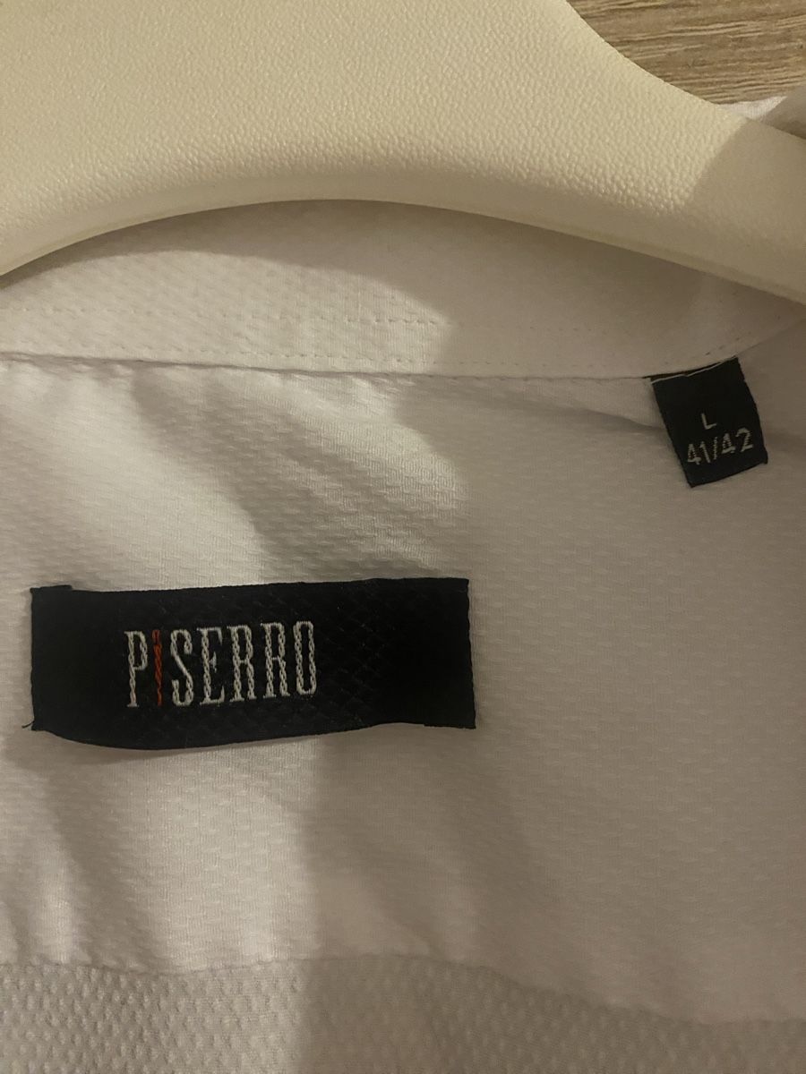 Camicie: Piserro Hemd weiss Grösse L – Usato da Wigoltingen venduto da luu23 2