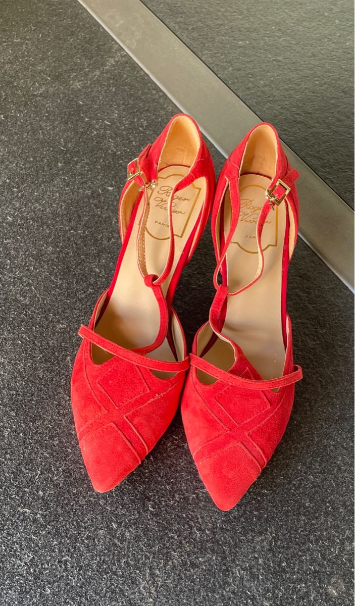 Scarpe da donna: Rote Roger Vivier Lederschuhe – Nuovo (secondo la descrizione) da Zürich venduto da lea_7