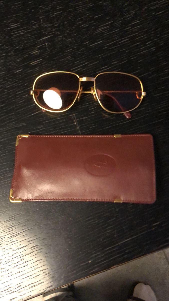 Occhiali & Lenti: Cartier lunettes avec étuis original – Usato da St-Maurice venduto da julien1890