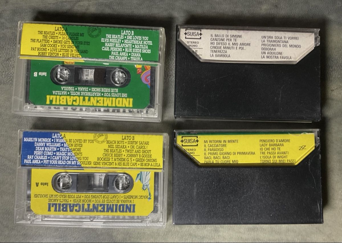 Cassettes audio: 4 cassette musicali – D'occasion à Ascona par GioeleS 1
