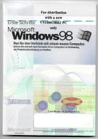 Windows 98, Microsoft Betriebssystem