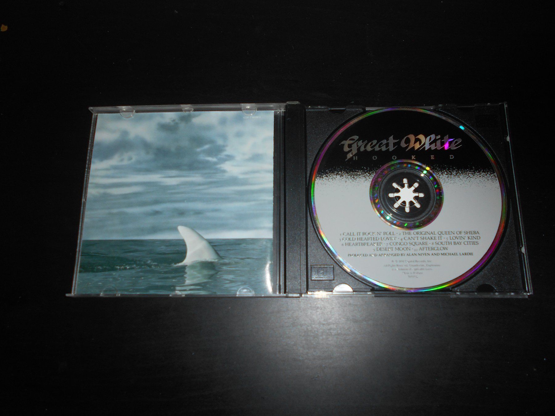 CD: Great White – Hooked / 1991 – Usato da Aarberg venduto da witchhunter01