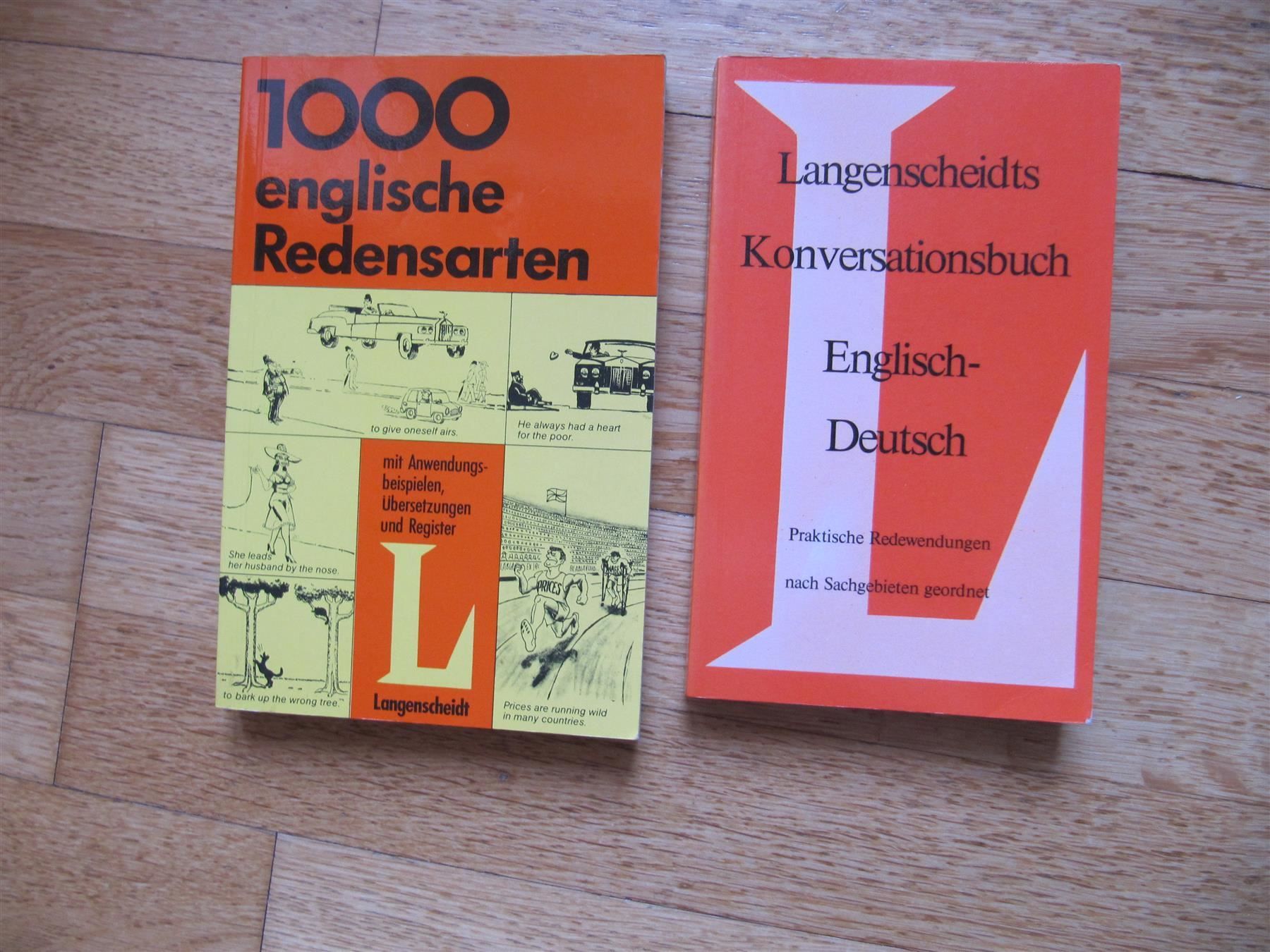 Bücher: 2 x Langenscheidt Englisch Konversation + 1000 Redensarten – Neu (gemäss Beschreibung) aus Würenlos von Carabella0
