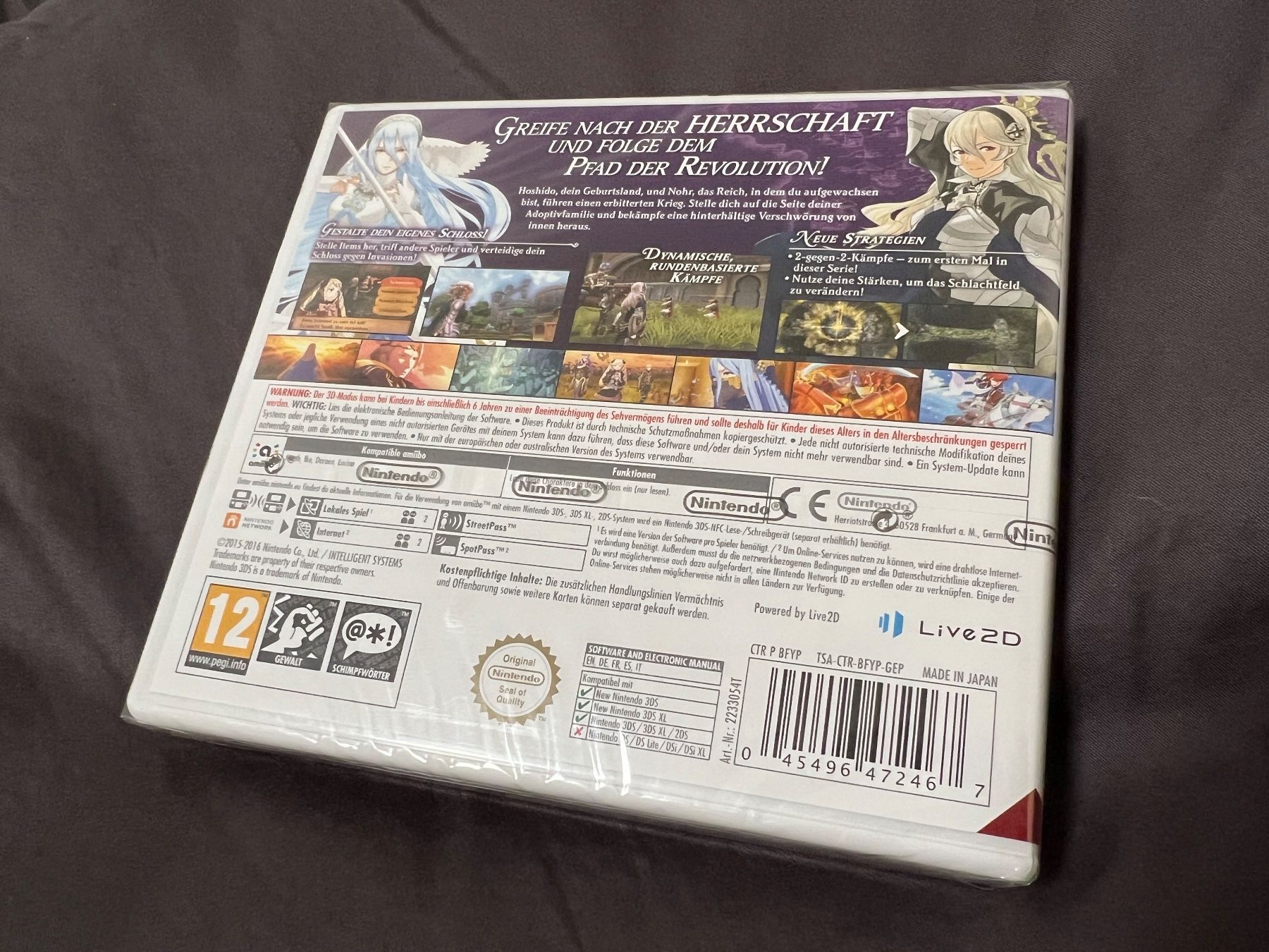 Nintendo Giochi: 3DS Fire Emblem Fates Herrschaft originalverpackt – Nuovo e nell'imballaggio originale da Hedingen venduto da Wiseku 1