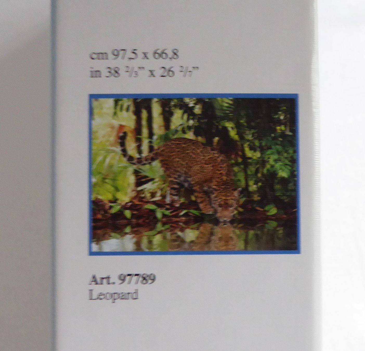 Clementoni Puzzle: Clementoni PUZZLE - Leopard – Usato da Mauren venduto da Yeelen 3