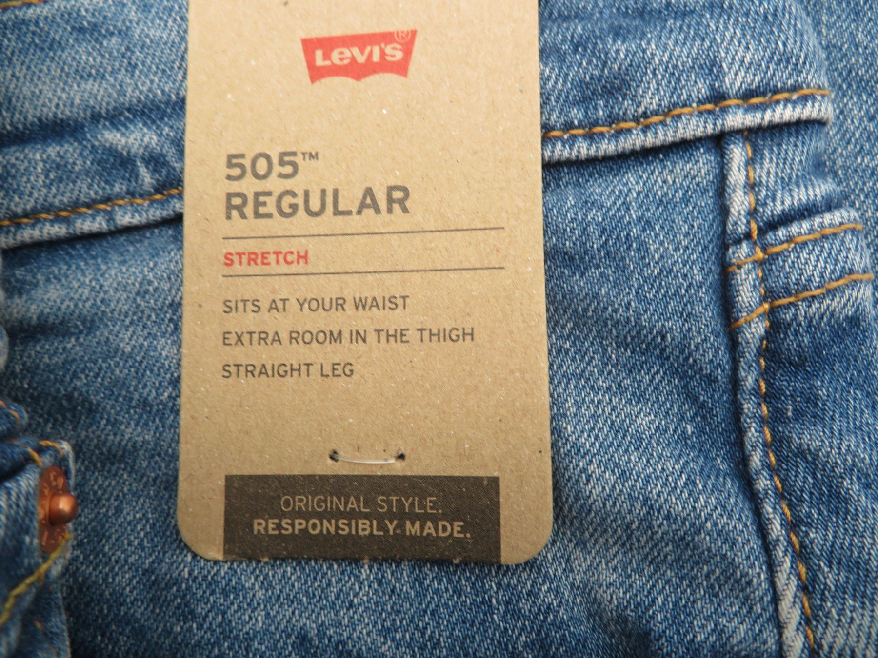 Levi's Jeans: Levi's 505 regular, original 36/32 – Nuovo e nell'imballaggio originale da Schaffhausen venduto da 4layka 2