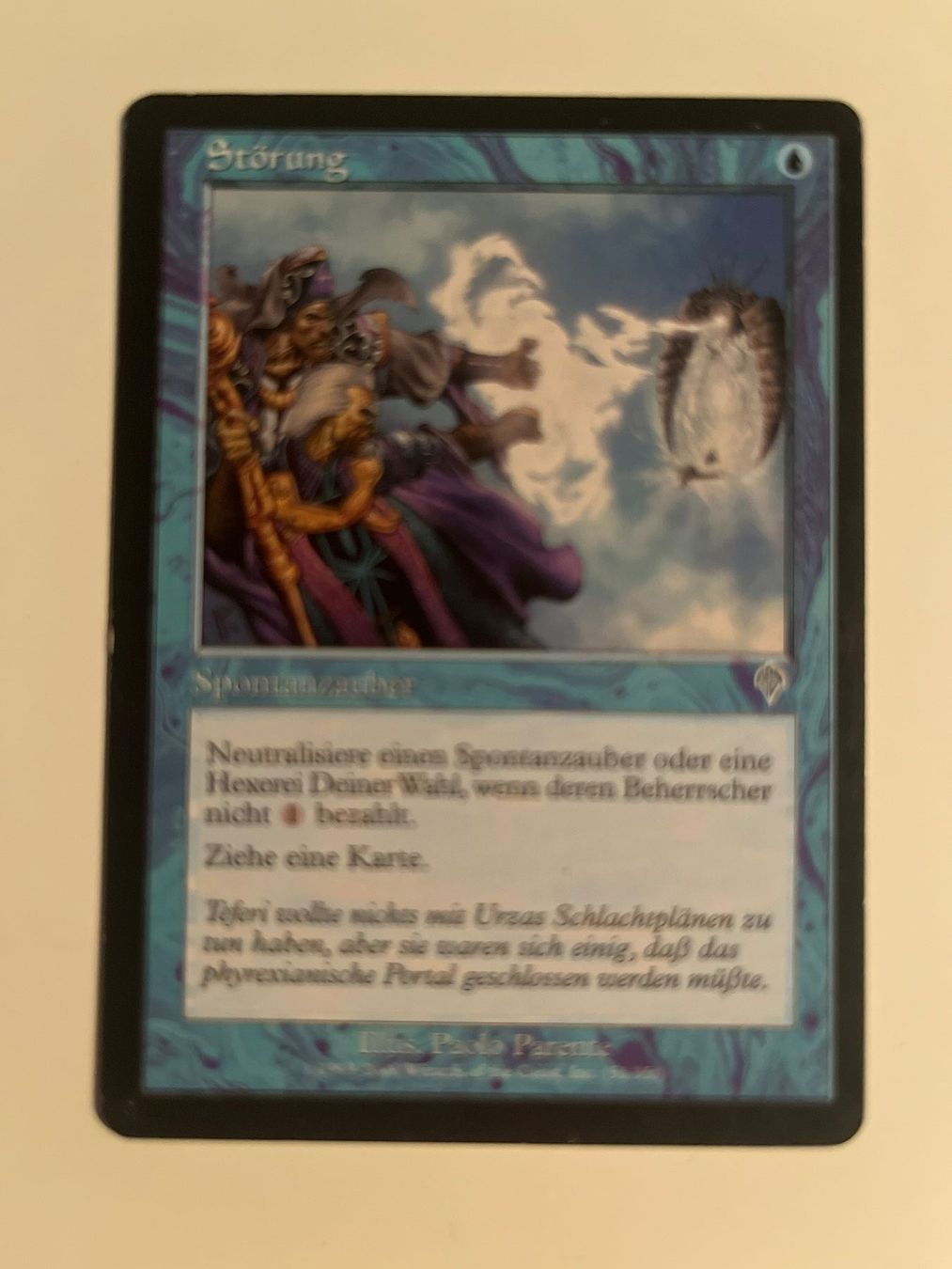 Magic The Gathering Carte collezionabili: 1 x Störung - Magic: The Gathering - MtG – Usato da Kriens venduto da Shadi1980