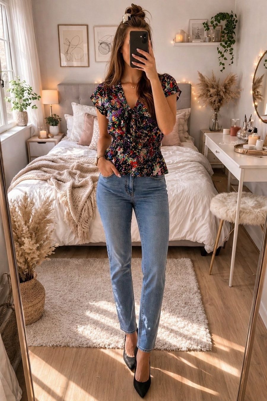 Camicette: Bluse Blumenmuster Gr. 36 – Nuovo (secondo la descrizione) da Fully venduto da VaneaSelection 1