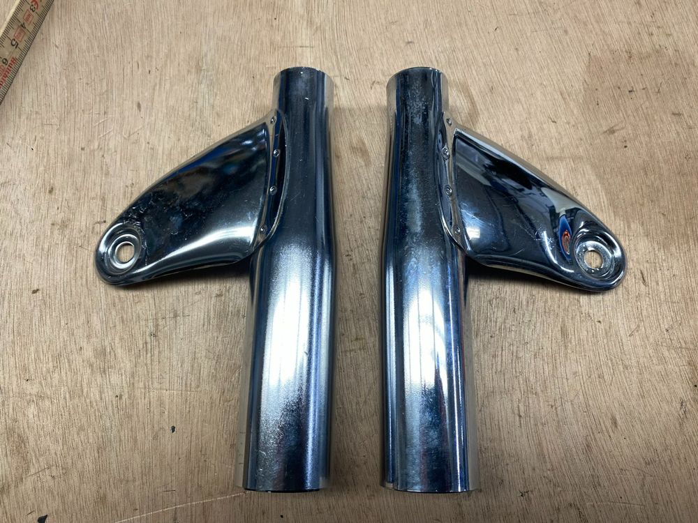 2EXTREME Kotflügelstrebe Verchromt 17 Zoll - Für Puch Maxi, Sachs Mofa & Moped