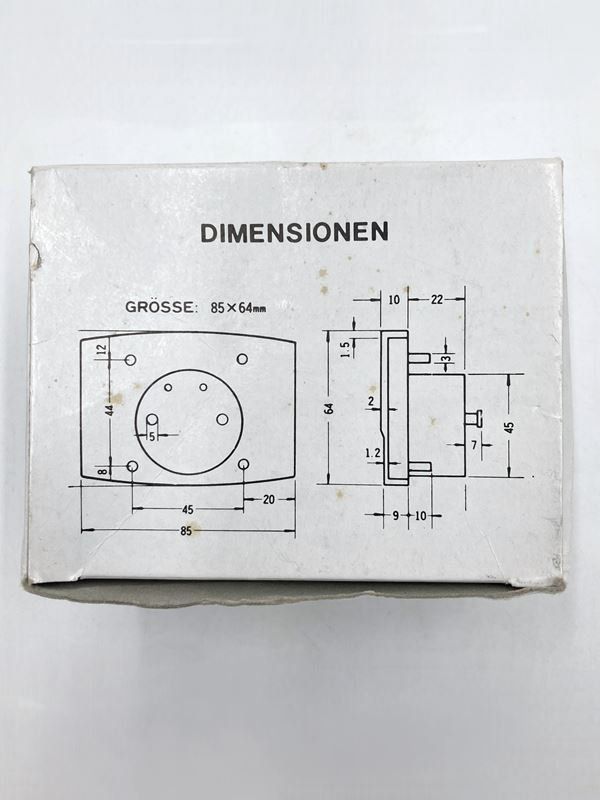 Monacor Messen: MONACOR | Einbauinstrument | PM-3 | 2 Stk. – Gebraucht aus Wittenbach von Restwert_St-Gallen 2