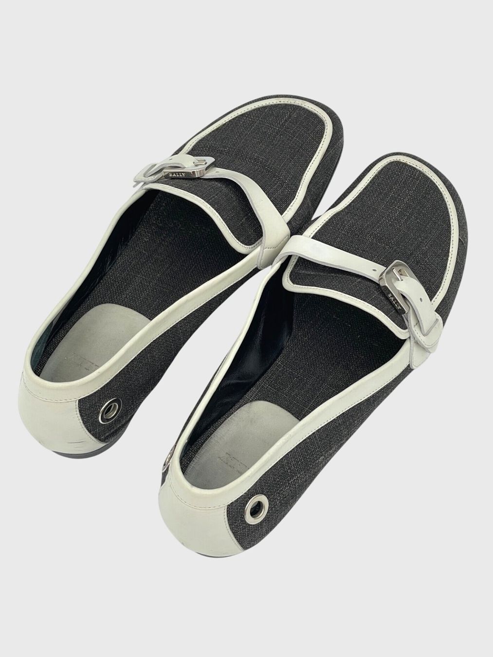 Bally Damenschuhe: Bally Canva Loafer EU 39.5 Grau – Gebraucht aus Zürich von shoe_shop 3