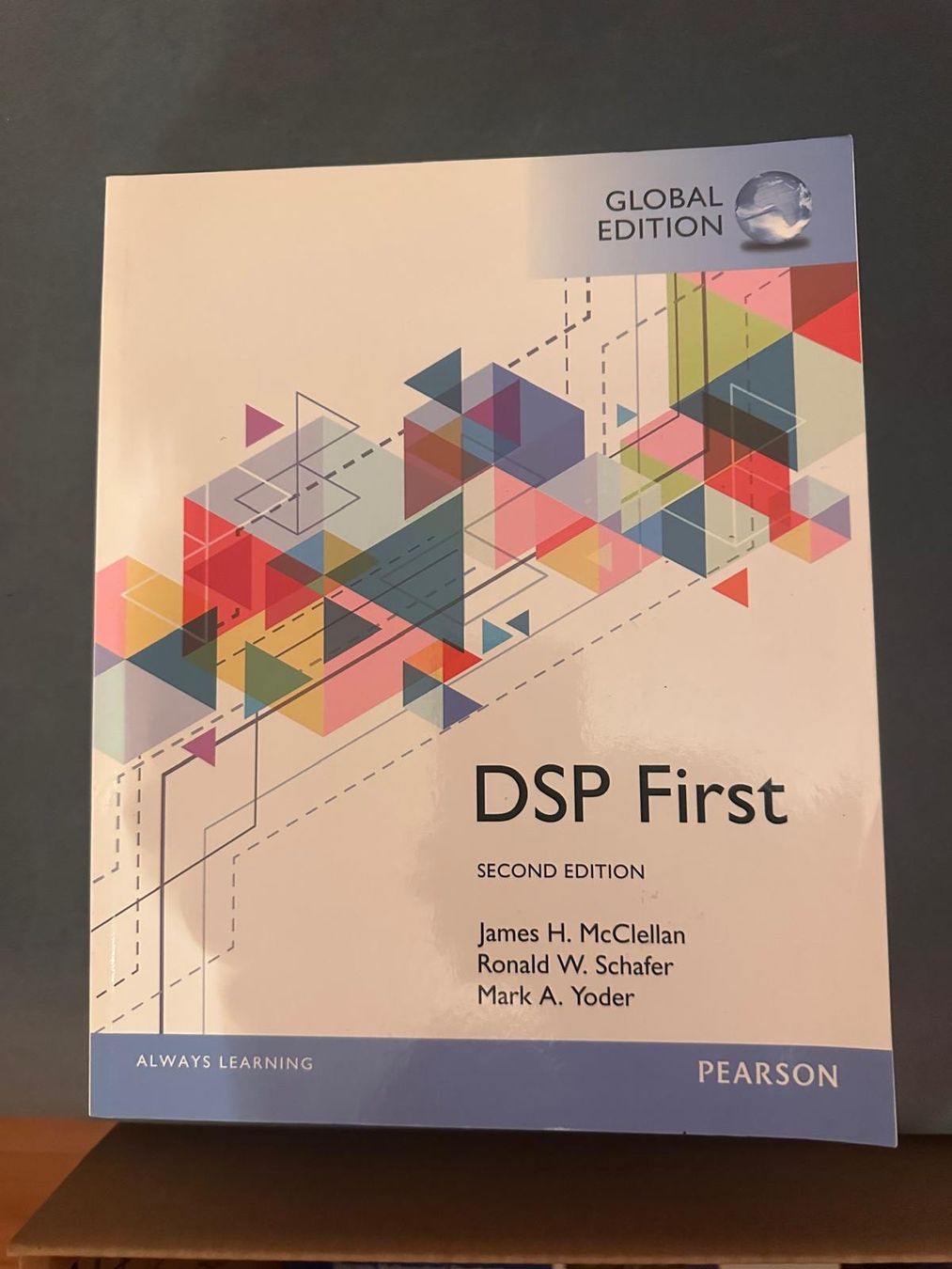 Libri: DSP First – McClellan Schafer & Yoder 2nd Edition – Usato da Zürich venduto da Sanderdh