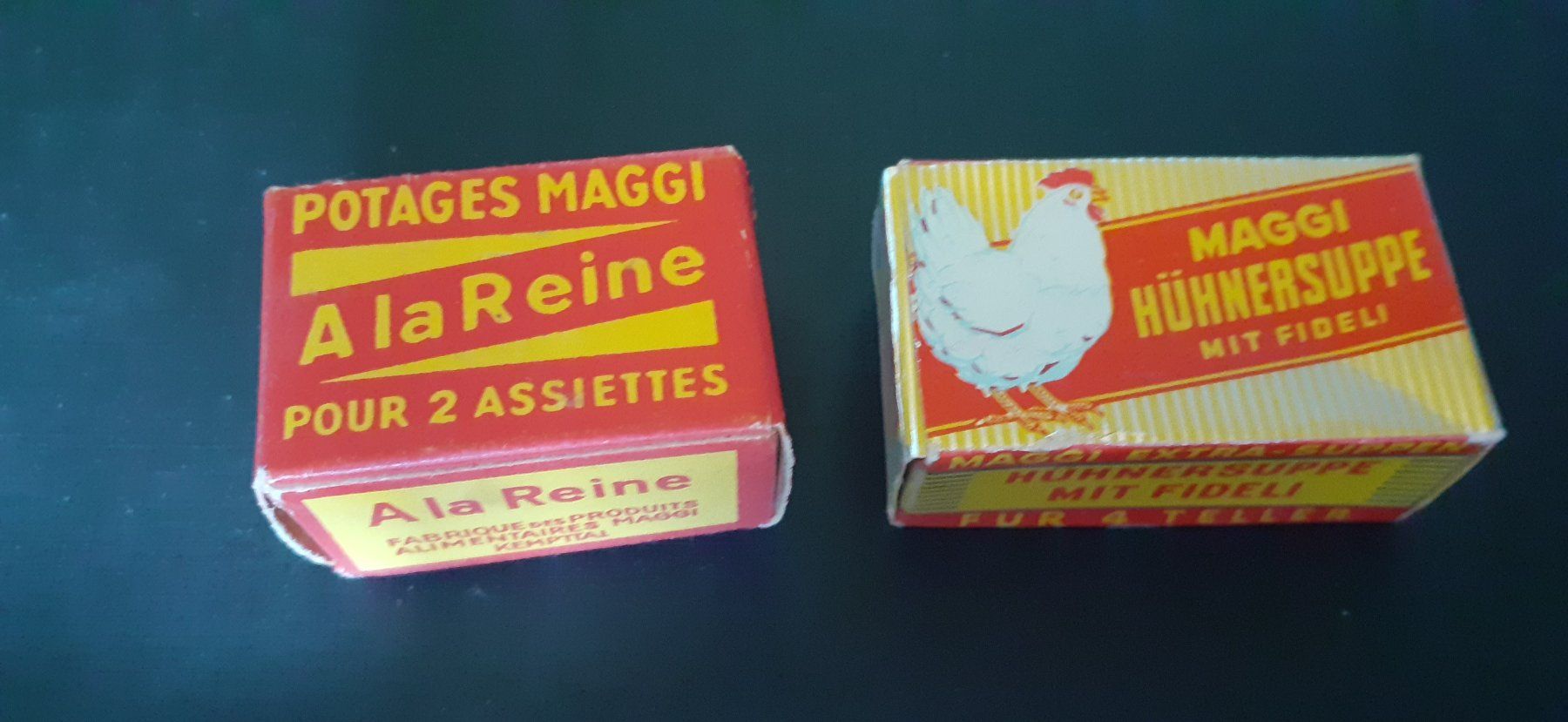 Spielzeuge: Kaufmannsladen antik - Maggi Verpackung – Gebraucht aus Mörschwil von lindaswunderkiste