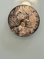 ALTE SILBER SCHÜTZEN MEDAILE  BERN 1910