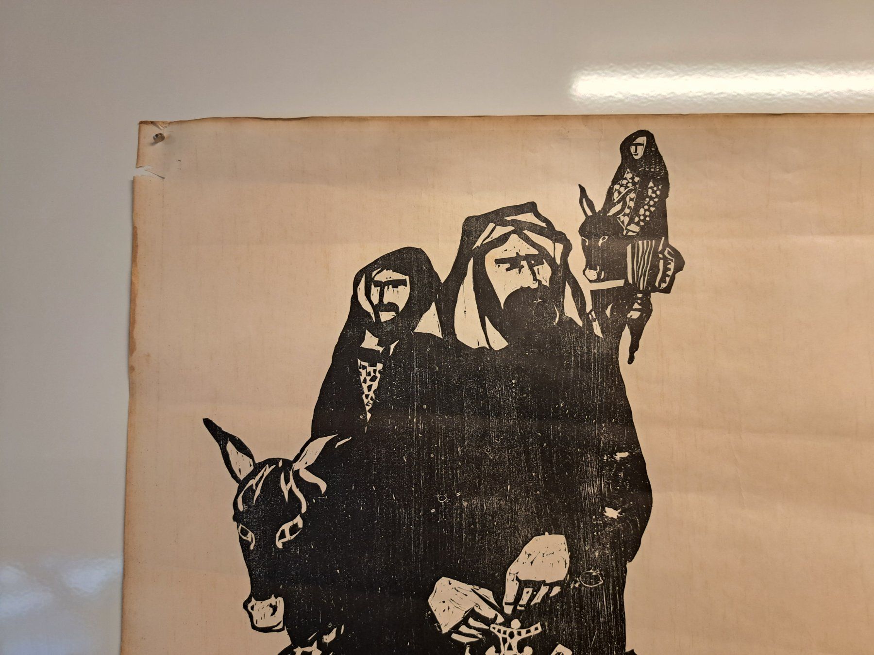 Xilografie: Holzschnitt Litho signiert/ Kunstobjrkt Bild – Usato da Belp venduto da deal-now 3