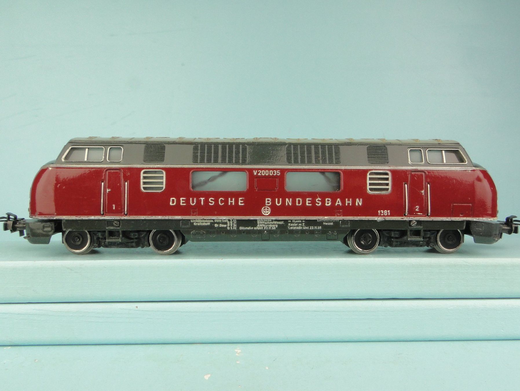 Fleischmann Modellini di ferrovie: Fleischmann H0 DB V200, defekt – Usato da Bülach venduto da cann11 3