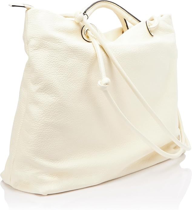Abro Borse: ABRO Knotted Shopper Leder Milk NEU – Nuovo (secondo la descrizione) da Zuerich venduto da Moochie 3