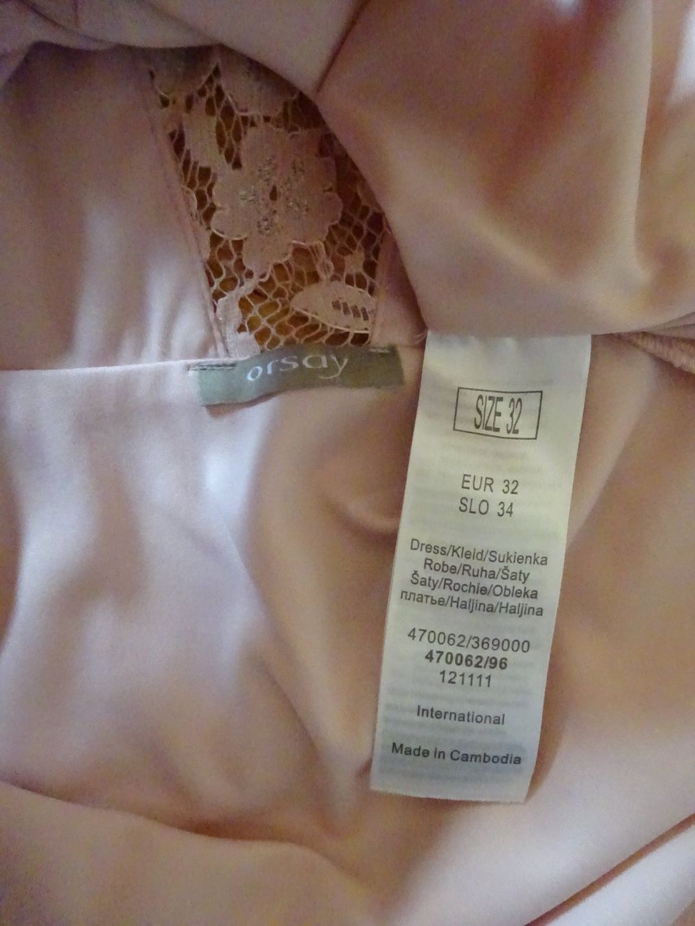Orsay Vestiti: Sommerkleid Rosé mit Spitze – Nuovo (secondo la descrizione) da Bern venduto da tsc_npc7 3