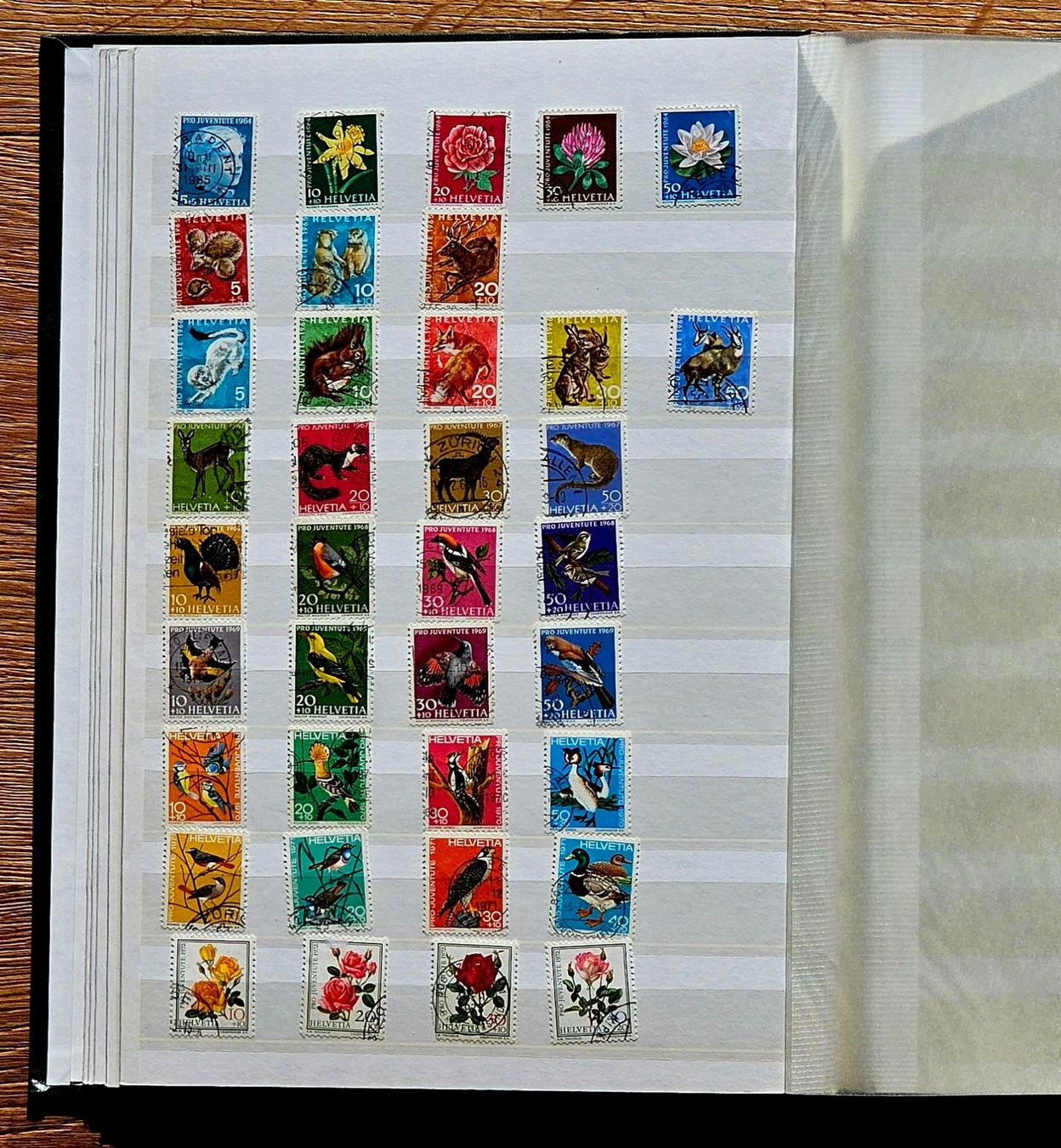 Tous les timbres: Briefmarkensammlung Pro Juventute – D'occasion à Füllinsdorf par Felice007 3