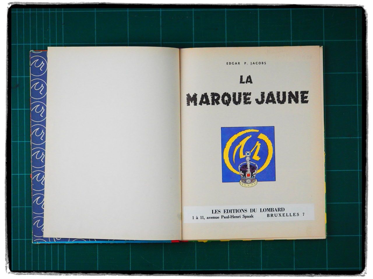 Fumetti: LA MARQUE JAUNE – Usato da Lausanne venduto da Leag 2