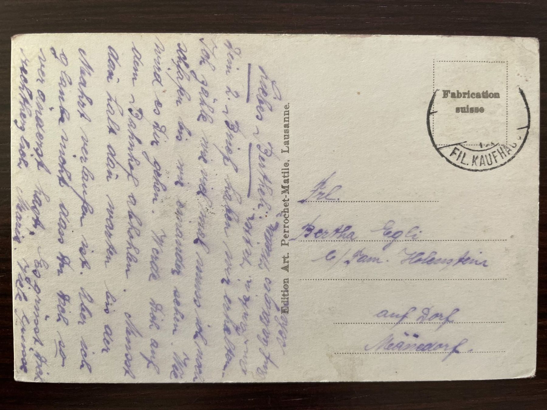 Cartoline postali: ST. GALLEN Post, TRAM / STRASSENBAHN, 4 Ansichtskarten – Usato da Wald ZH venduto da TLILEF 4