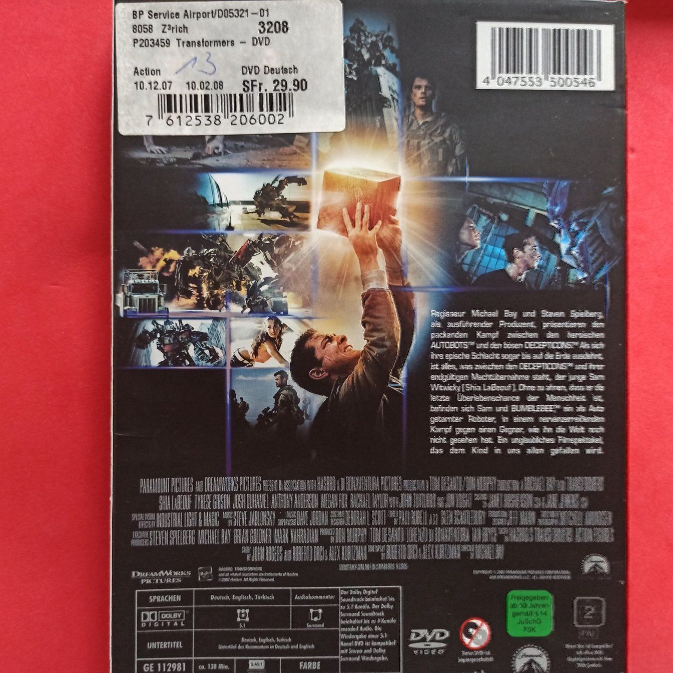Alle DVDs: Transformers – Gebraucht aus Dübendorf von kb86_MOVIE 1